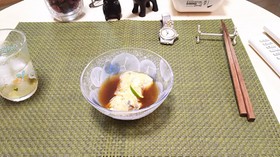湯葉巻きけんちん蒸し